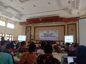 Bimbingan Teknis Intregrasi Data Se-Kabupaten Wonosobo